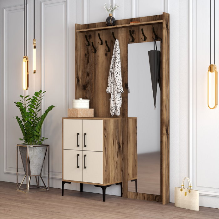 Hanah Home Berlin BC - Nogal y Crema